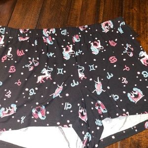 Torrid Sleep Shorts w zodiac signs